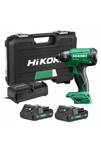 HiKOKI - Hitachi Șurubelniță fără fir HiKOKI 18V 1/4 " 140Nm 2x2.0Ah valiză W...