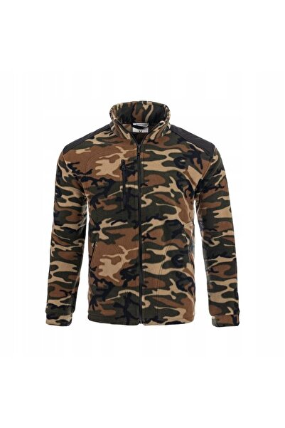 NO BRAND Hanorac militar polar MORO pentru bărbați, tactic, călduros, anti-sc...