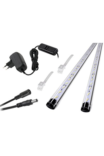 NO BRAND Tub LED 8520 acvariu AQUALED 2x50cm I+I