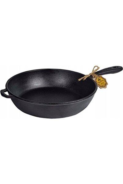 NO BRAND Tigaie din fontă premium de 26 cm cu mâner ergonomic