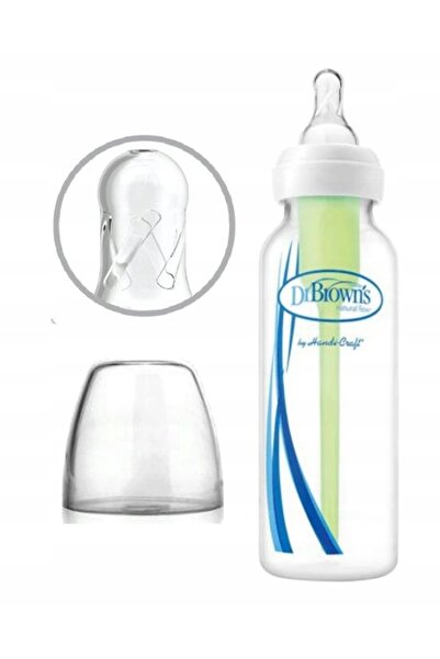 NO BRAND Biberon îngust Dr. Brown's 250 ml + perie