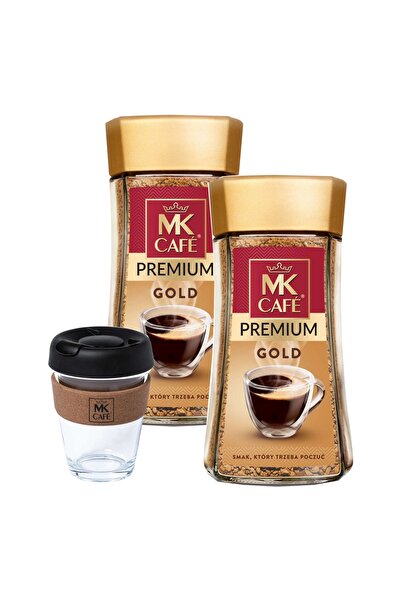 NO BRAND Cafea instant MK cafe premium gold 2 x 175g borcan