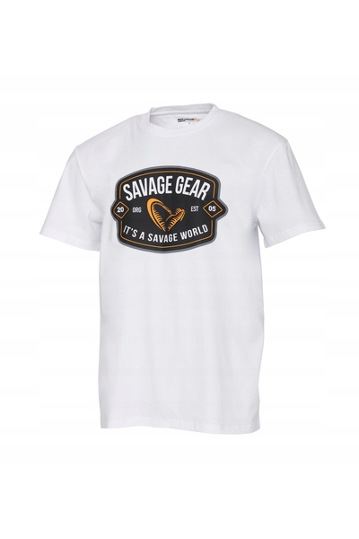 NO BRAND TRICOU CU MÂNECI SCURTE SAVAGE GEAR BADGE LOGO TEE-S