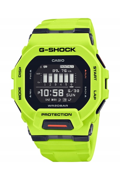 Casio Ceas G-SHOCK G-Squad cu sincronizare Bluetooth și monitorizare pași Cas...