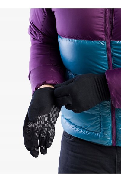 NO BRAND Mănuși Ziener Innerprint Touch - negru 8 (M)