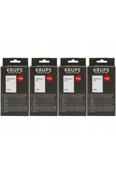 Krups Detartrant F054 + test de apă pentru aparate de cafea |   pulbere 4op x...