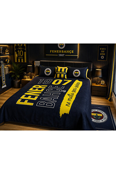 Fenerbahçe Σετ Παπλωματοθήκης Taraftar (Παπλωματοθήκη + Σεντόνι + Μαξιλαροθήκ...