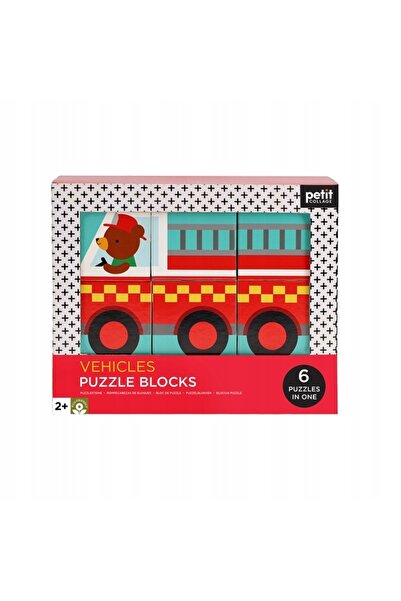 NO BRAND Colaj mic: puzzle din carton, piese de puzzle, Vehicule