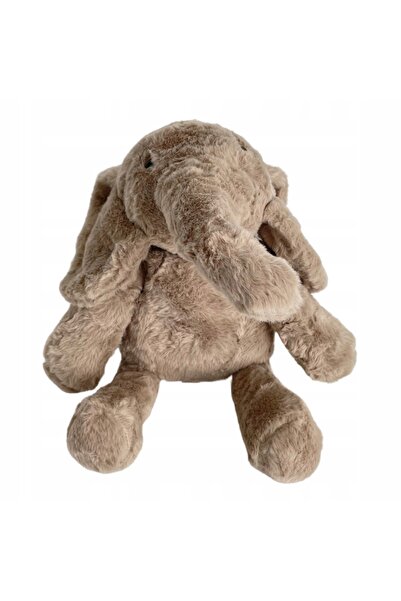 NO BRAND Jucărie de pluș elefant gri pufos 50cm
