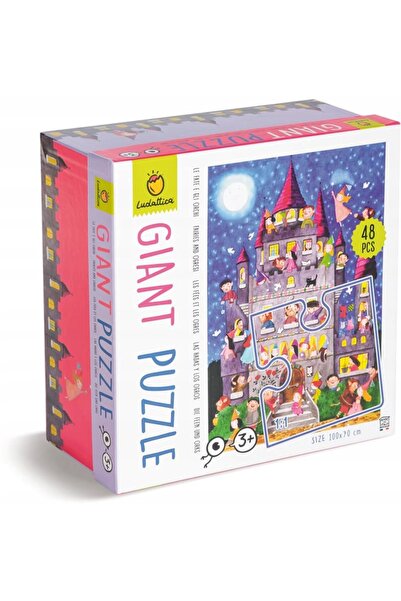 NO BRAND LUDATTICA: PUZZLE GIGANT - CASTEL PUZZLE cu Zâne și Orci 48 piese 74884