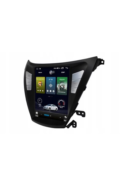 NO BRAND Radio Navigație GPS Hyundai Elantra 2014-2016 Android CarPlay 128GB ...
