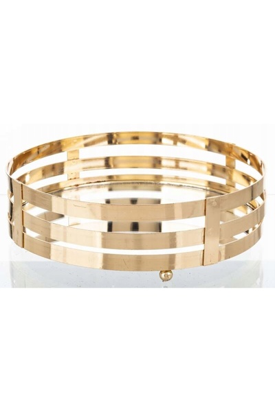 NO BRAND Taca decorativă rotundă, platou decorativ auriu de 20cm, suport pent...