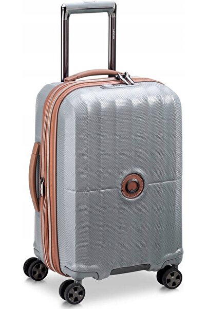 NO BRAND Valiză de cabină Delsey St Tropez 55 cm, argintie