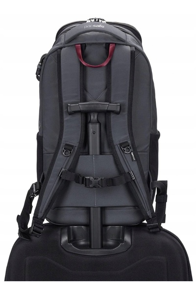 NO BRAND Rucsac de drumeție antifurt Pacsafe 28L gri închis