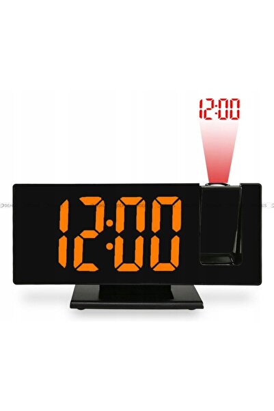 NO BRAND Ceas deșteptător digital JVD SB3618.2 cu termometru și proiecție a o...