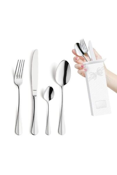 Amefa Set de 30 de piese din oțel inoxidabil 8440 pentru baghete, 24 + 6 furc...