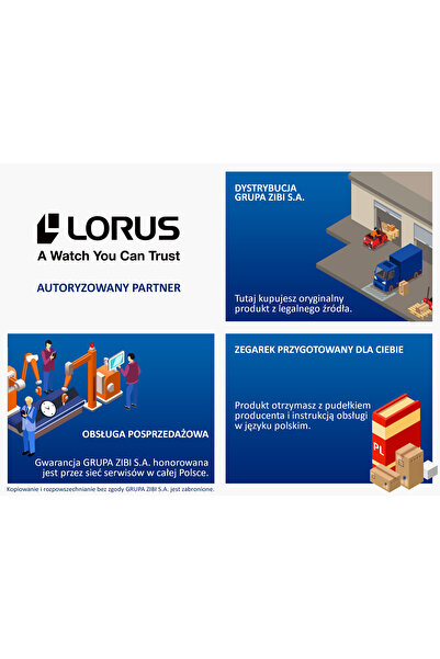 Lorus Ceas de damă clasic elegant cu curea