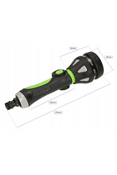 NO BRAND PULVERIZATOR PENTRU FURTUN DREPT REGLABIL CU 8 FUNCȚII, PISTOL DE AS...