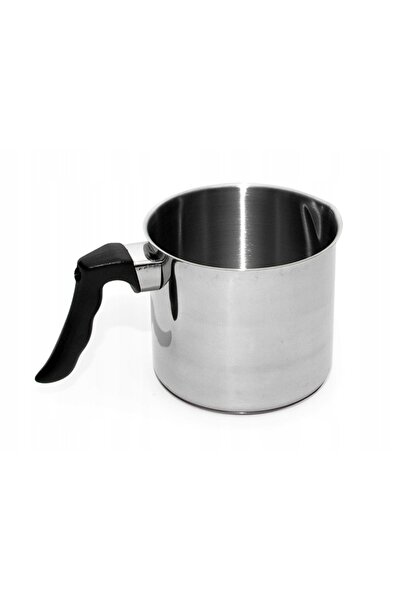 NO BRAND Oală de gătit lapte de 2L, din oțel inoxidabil, simplă, pentru plită...