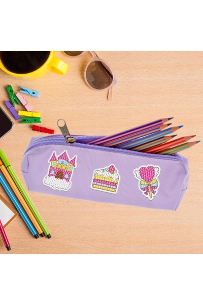 NO BRAND Set de 27 de brelocuri unicorn cu mozaic din diamante pentru copii