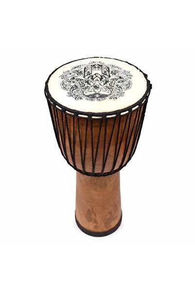 NO BRAND Tobă Djembe Artizanală - 25 cm