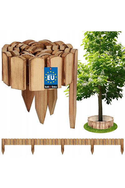NO BRAND PALIȚĂ DE GRĂDINĂ 200X10CM PALIȚĂ PENTRU GAZON ȚAȘĂ DE GARD CEPITĂ Î...