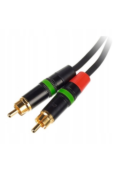 NO BRAND Cablu audio 2x RCA Cinch Stereo 2 m Fun Generation CIN 2