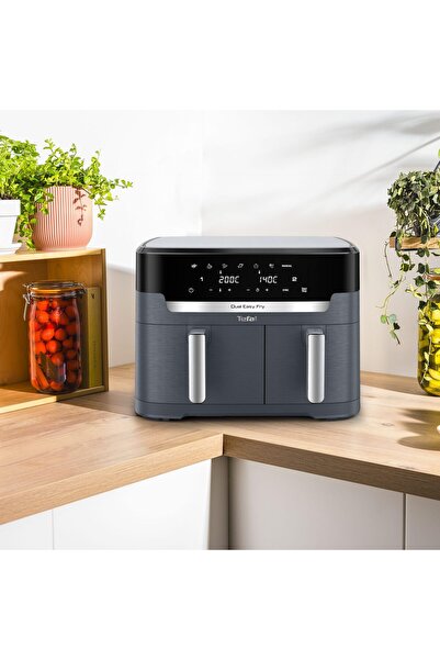TEFAL FRITEUZĂ CU AER CALD XXL 11 L, DOUĂ SERTARE, 2700 W, 7 PROGRAME