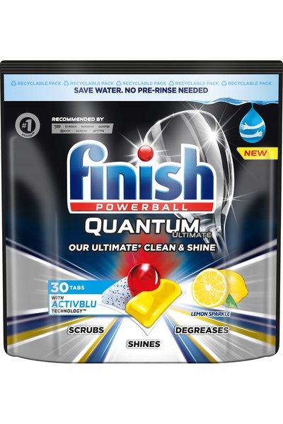 Finish Kit pentru mașina de spălat vase 4 produse + 2x Capsule Ultimate Lemon...