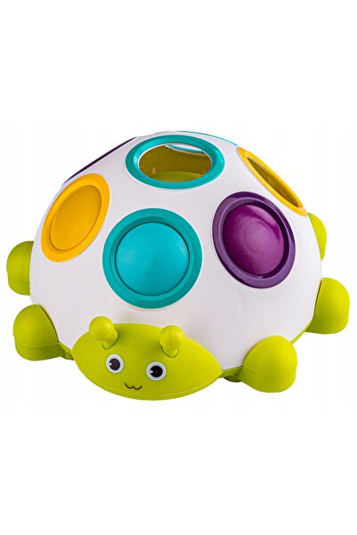 ChRLD Jucărie educativă senzorială – Gândacul colorat Finger Ball