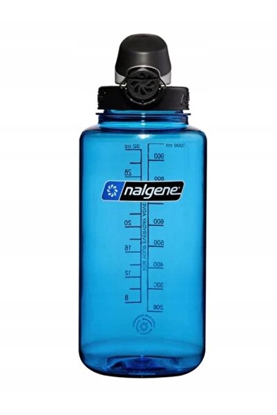 NO BRAND STICLĂ ETANȘĂ DE APĂ NALGENE OTF 1 L, albastră, cu muștiuc din SUA
