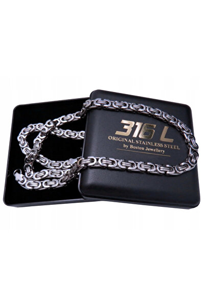 Boston Jewellery Brățară de argint, brățări + colier, oțel 316L de înaltă cal...
