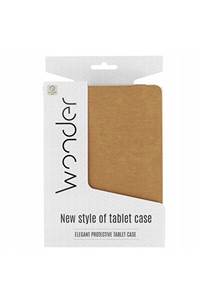 NO BRAND Husă de tabletă din piele Wonder 13 inci aurie