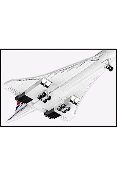 COBI Set de construcție Avion Concorde G-BBDG 1689 Colecția Istorică 518 Modelul