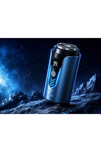 verk group Aparat de ras electric pentru bărbați, impermeabil, compact, pentr...