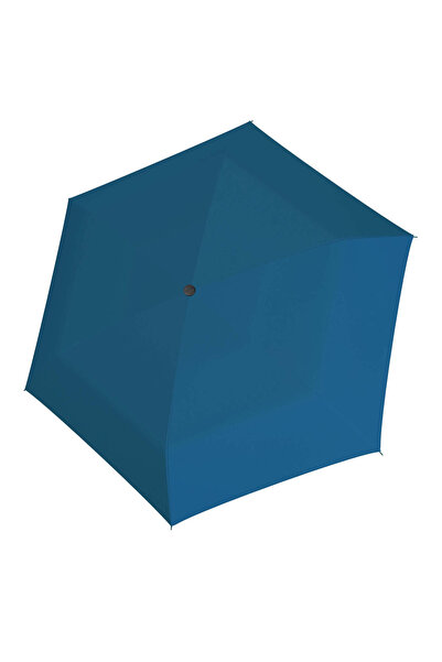 Doppler Umbrelă manuală, pliabilă, cu husă albastră