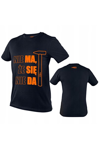 NEO Tools Tricou de lucru cu design imprimat, disponibil în mărimea XXXL.