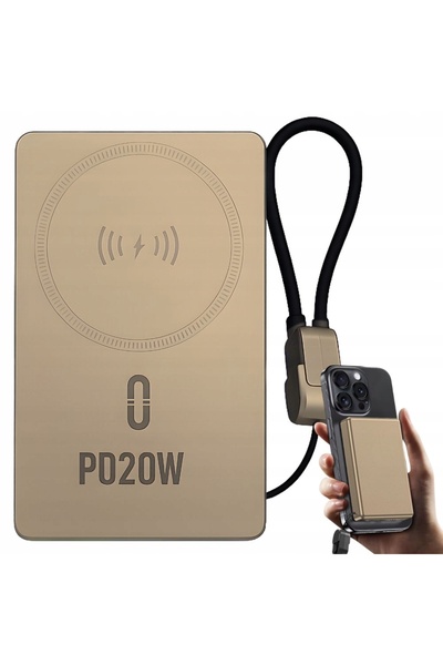 verk group POWERBANK ÎNCĂRCARE RAPIDĂ 10000 mAh 20W USB-C LIGHTNING WIRELESS QC