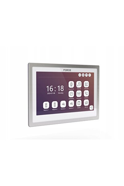 NO BRAND WIDEODOMOFON FORCE PIANO 10 " FULL HD TUYA WiFi READER BRELOCURI POA...