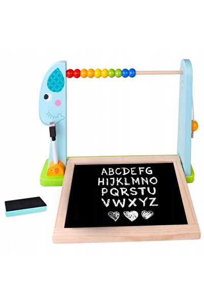 NO BRAND TOOKY TOY Tablă educațională de birou + 18 elemente magnetice