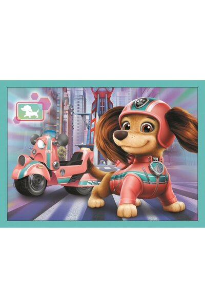 Trefl Puzzle 4-în-1 Paw Patrol Aventurile lui Liberty 12-24 El Gift 3+