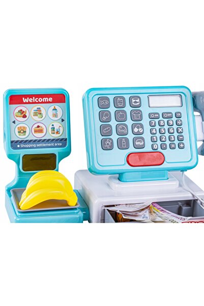 DK Casă de marcat educațională, Cântar de magazin, Calculator, Scanner, Citit...