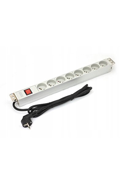 Digitus Prelungitor 19 " 1U cu 8 prize, 16A, 1.8m