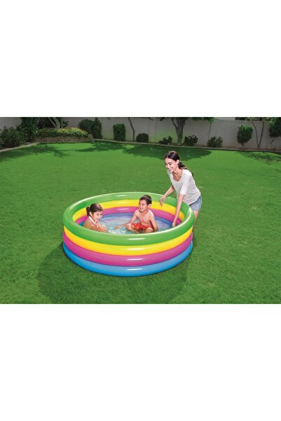 BESTWAY BASENIK BRODZIK PISCINĂ GONFLABILĂ DE GRĂDINĂ PENTRU COPII 51117 COLO...