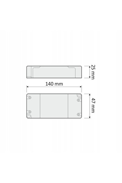 NO BRAND DESIGN LIGHT Alimentator pentru LED STANDRAED PLUS 33W