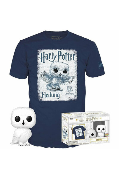 Funko Tricou Harry Potter Hedwig L Tricou Unisex Figurină Cadou în Cutie