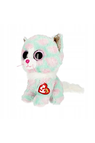 NO BRAND TY Pastel Opal Pupilki Jucărie Mască Pisică - 24cm