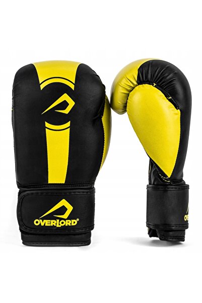 NO BRAND Mănuși de box Overlord Boxer, galbene, 6 oz