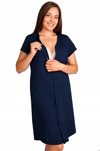NO BRAND TRICOU DE ALĂPTARE DE NOAPTE PENTRU GRAVIDE, DIN BUMBAC, CU DESCHIDE...