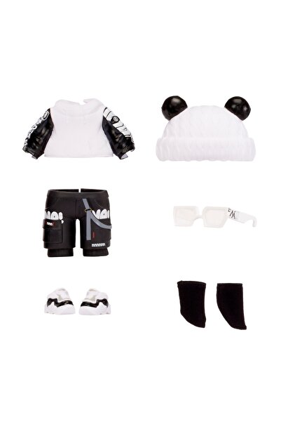 MGA Minilalka Na! Na! Na! Păpușă pufoasă surpriză - Panda Băiatul 591917